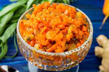 Морковное варенье с имбирем и эстрагоном