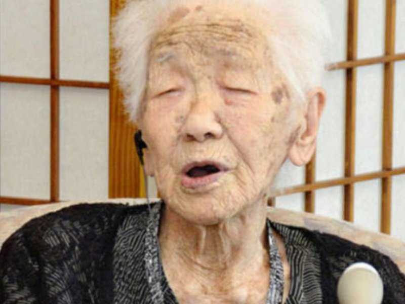 116-летняя Канэ Танаке из Японии признана старейшим человеком в мире