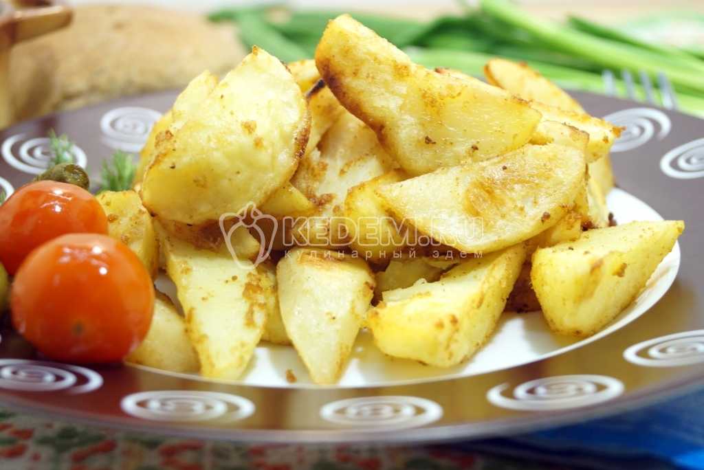 Картофель дольками в духовке – Пошаговый рецепт с фото. Вторые блюда. Вкусные рецепты с фото. Блюда из овощей