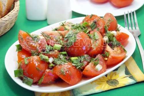 Салат «Мазарини» из помидоров - Пошаговый рецепт с фото