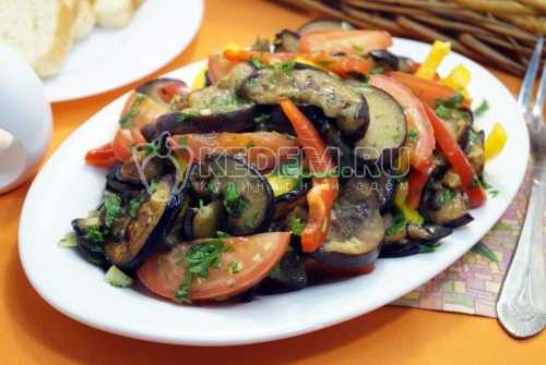 Салат из баклажанов рецепт – пошаговые рецепты с фото