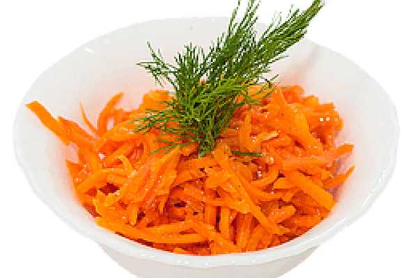 Полезные салаты из морковки
