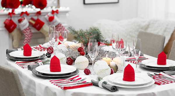 4 актуальных стиля для сервировки новогоднего стола