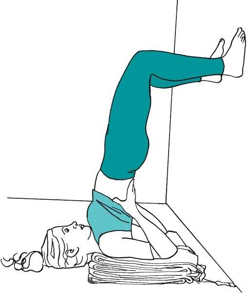 Поза Берёзка в йоге Сарвангасана (Sarvangasana)